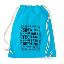 PRINTFASHION Mutass, érints, vezess engem - Sportzsák, Tornazsák - Surf blue tornazsák