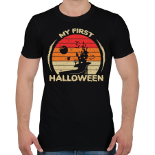 PRINTFASHION My first halloween - Férfi póló - Fekete férfi póló