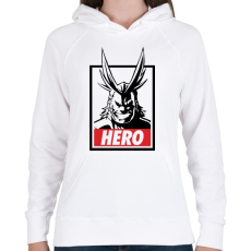 PRINTFASHION My Hero Academia - Női kapucnis pulóver - Fehér