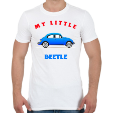 PRINTFASHION MY LITTLE BEETLE - Férfi póló - Fehér férfi póló