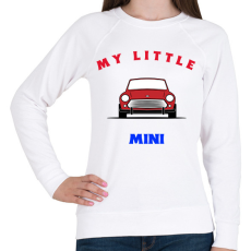 PRINTFASHION MY LITTLE MINI - Női pulóver - Fehér
