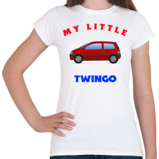 PRINTFASHION MY LITTLE TWINGO - Női póló - Fehér