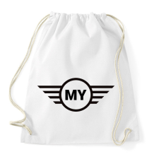 PRINTFASHION MY MINI - Sportzsák, Tornazsák - Fehér tornazsák