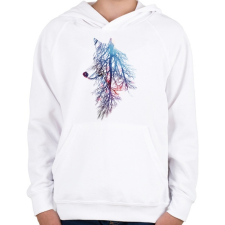 PRINTFASHION My roots - Gyerek kapucnis pulóver - Fehér gyerek pulóver, kardigán