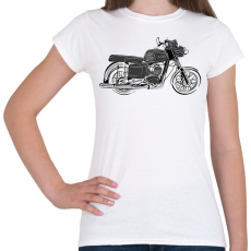 PRINTFASHION mz ts 125 - Női póló - Fehér
