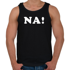 PRINTFASHION NA - Férfi atléta - Fekete