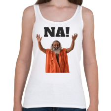 PRINTFASHION Na - Női atléta - Fehér női trikó