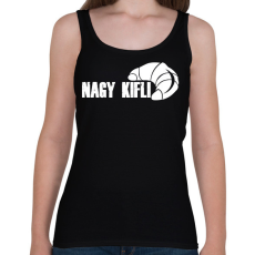 PRINTFASHION NAGY KIFLI - páros minta - Női atléta - Fekete