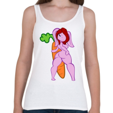 PRINTFASHION Nagy répa - Női atléta - Fehér