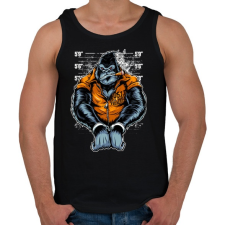 PRINTFASHION Nagy testvér - Férfi atléta - Fekete atléta, trikó