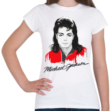 PRINTFASHION Nagyító alatt MJ 4 - Női póló - Fehér