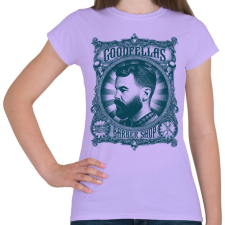 PRINTFASHION Nagymenők barber shop - Női póló - Viola női póló