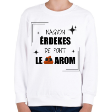 PRINTFASHION Nagyon érdekes - Gyerek pulóver - Fehér gyerek pulóver, kardigán