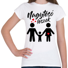 PRINTFASHION Nagytesó leszek - Női póló - Fehér női póló