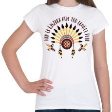 PRINTFASHION Nap és éjszaka - Duwamish - Női póló - Fehér