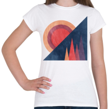 PRINTFASHION Naplemente 1 - Női póló - Fehér női póló