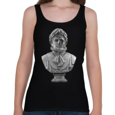 PRINTFASHION Napoleon - Női atléta - Fekete női trikó