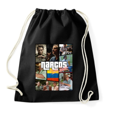 PRINTFASHION Narcos - Sportzsák, Tornazsák - Fekete tornazsák