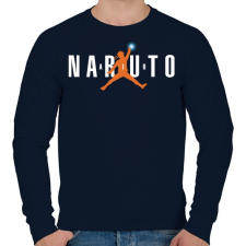 PRINTFASHION Naruto Air - Férfi pulóver - Sötétkék férfi pulóver, kardigán