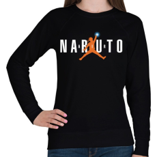 PRINTFASHION Naruto Air - Női pulóver - Fekete