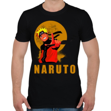 PRINTFASHION Naruto - Férfi póló - Fekete