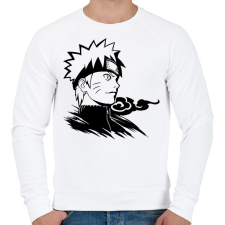 PRINTFASHION Naruto - Férfi pulóver - Fehér férfi pulóver, kardigán