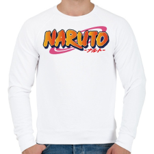 PRINTFASHION Naruto - Férfi pulóver - Fehér férfi pulóver, kardigán