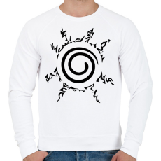 PRINTFASHION naruto - Férfi pulóver - Fehér