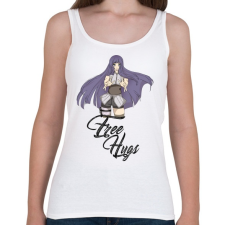 PRINTFASHION Naruto (Hinta/Free Hugs) - Női atléta - Fehér női trikó