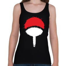 PRINTFASHION Naruto logo - Női atléta - Fekete