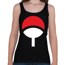 PRINTFASHION Naruto logo - Női atléta - Fekete