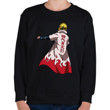 PRINTFASHION Naruto Minato - Gyerek pulóver - Fekete gyerek pulóver, kardigán