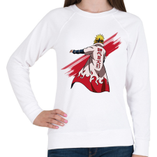 PRINTFASHION Naruto Minoto - Női pulóver - Fehér női pulóver, kardigán