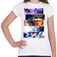 PRINTFASHION NARUTO montage - Női póló - Fehér női póló