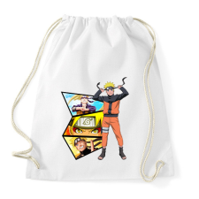 PRINTFASHION Naruto - montázs - Sportzsák, Tornazsák - Fehér tornazsák