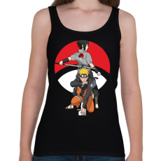 PRINTFASHION Naruto - Női atléta - Fekete