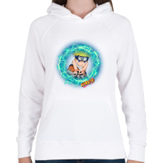 PRINTFASHION Naruto - Női kapucnis pulóver - Fehér