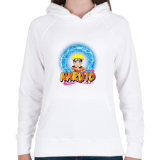 PRINTFASHION Naruto - Női kapucnis pulóver - Fehér női pulóver, kardigán