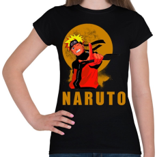 PRINTFASHION Naruto - Női póló - Fekete
