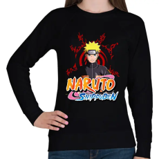PRINTFASHION naruto shippuden - Női pulóver - Fekete