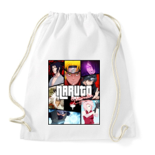 PRINTFASHION Naruto Shippuuden - Sportzsák, Tornazsák - Fehér tornazsák