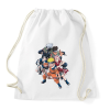 PRINTFASHION Naruto - Sportzsák, Tornazsák - Fehér