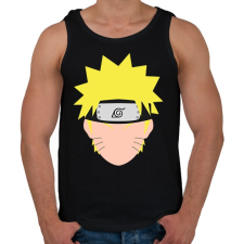 PRINTFASHION Naruto Uzumaki - Férfi atléta - Fekete atléta, trikó
