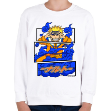 PRINTFASHION naruto uzumaki - Gyerek pulóver - Fehér