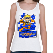 PRINTFASHION naruto uzumaki - Női atléta - Fehér női trikó