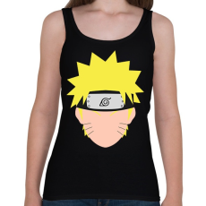 PRINTFASHION Naruto Uzumaki - Női atléta - Fekete
