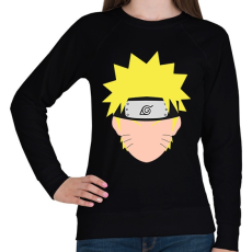 PRINTFASHION Naruto Uzumaki - Női pulóver - Fekete