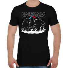 PRINTFASHION Narwars - Férfi póló - Fekete férfi póló