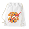 PRINTFASHION Nasa Pizza - Sportzsák, Tornazsák - Fehér