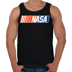 PRINTFASHION NASA project - Férfi atléta - Fekete